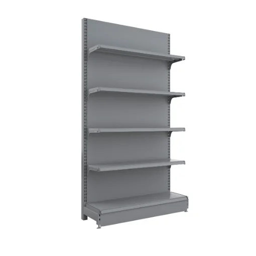 5 layers,single side  Heavy Duty Cold-rolled Steel Rack Gondola shelving for grocery store