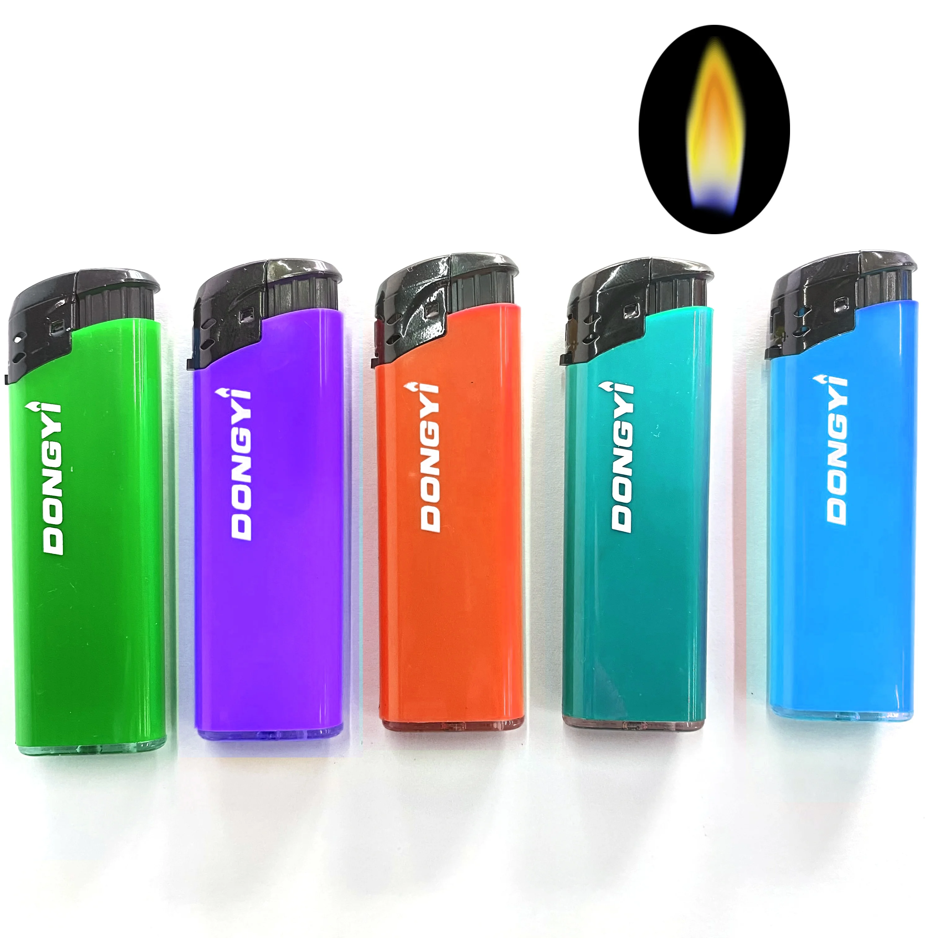 2025 Cheap Price Best Selling Electronic Cigarette Lighters with Beautiful Label/pvc Smoke--electronic--whole Dongyi Lighter