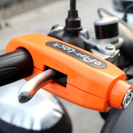 Universal Motorcycle Scooter Handlebar Grip Lock Upgraded Light Weight Anti Theft