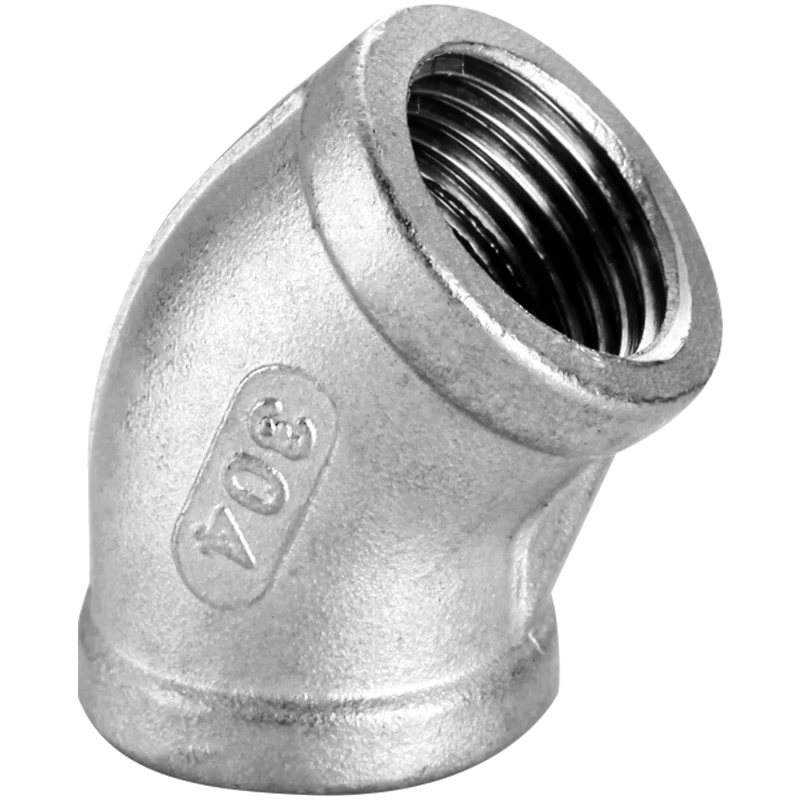 Hot Selling Popular Recommended Stainless Steel 304 Pipe Fittings 45 Degree Elbow