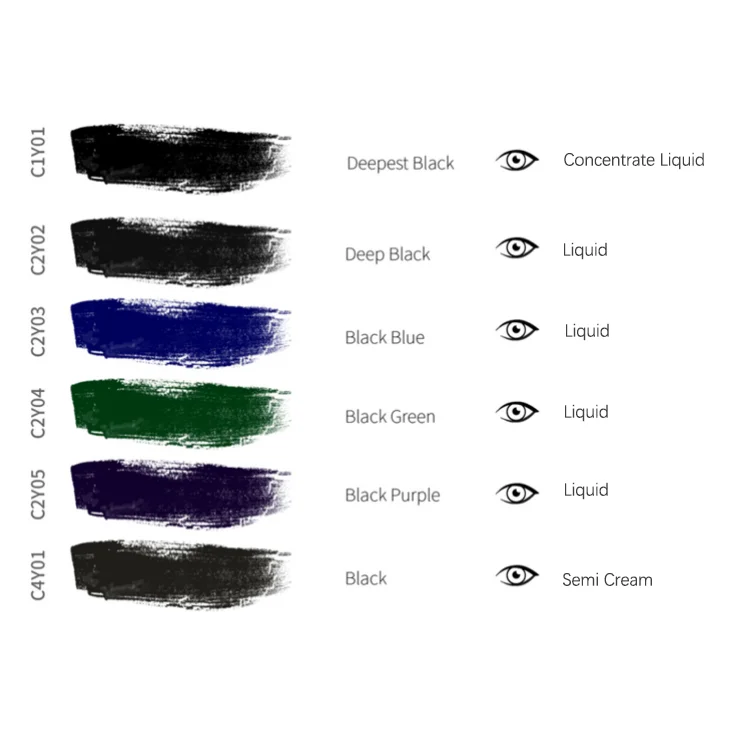 Nuojo Picosecond Pmu Pigment Ink New Fancy Private Label Eyeliner Tattoo Machine Mast Liquid pigment permablend