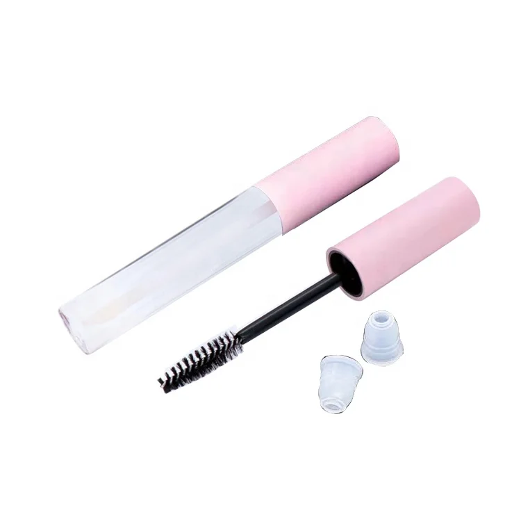 2024 wholesale pink mascara tube waterproof mascara makeup black gel mascara glue