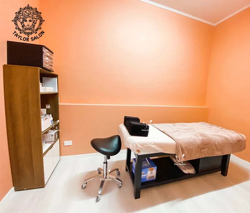 Eye lash chair thai massage table pink spa table beauty salon facial bed