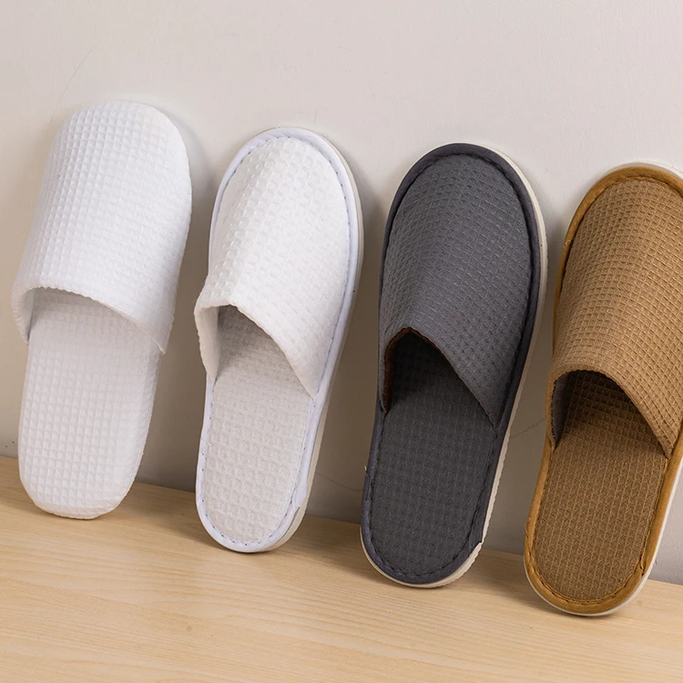 Time-limited Factory Wholesale  Summer Cotton Fabric Disposable hotel Slipper