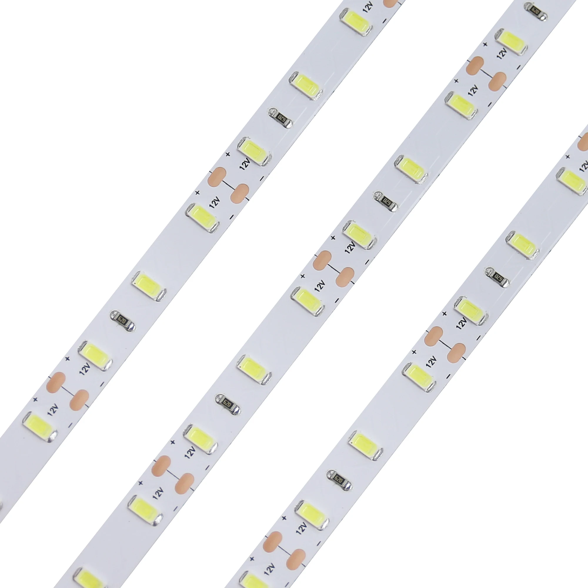 DC12V 24V 5M 8W 20W 60leds 120leds 240leds 5730 led strip light tape