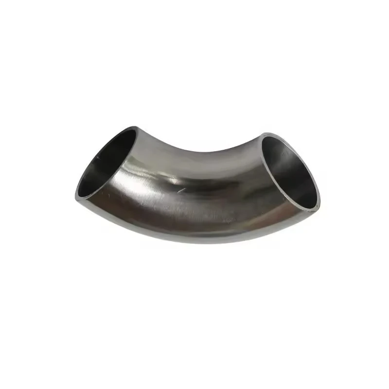 Sanitary stainless steel 90 degree short radius fittings for pipe connections Fittings