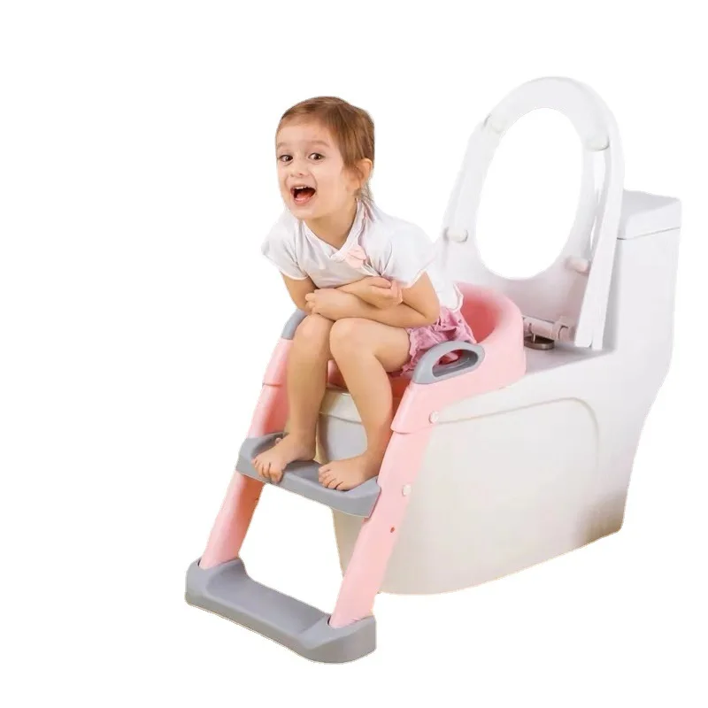 Hot Selling Toddlers Bathroom Child Newborn Step Stool Ladder Kids Baby Portable Toilet Trainer Potty Training