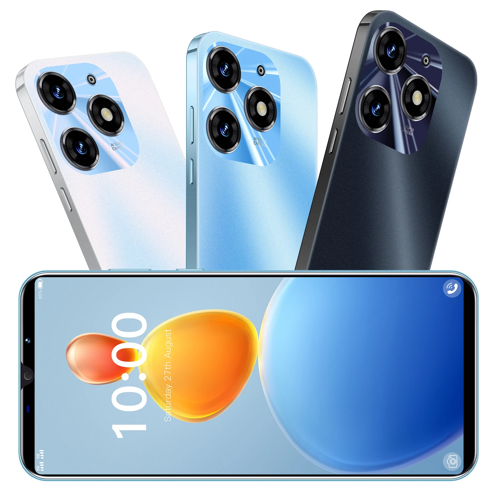 Новый дизайн оригинальный мобильный телефон Tecno Spark 10 Pro10-core 6 5 дюймов Hd + смартфон 5g Android 1 ГБ 16 сотовый