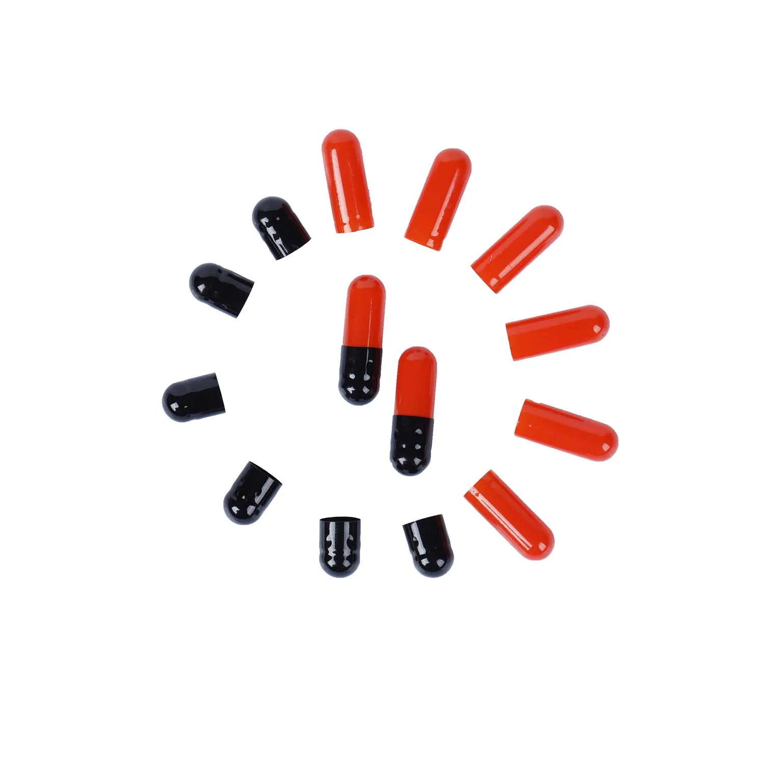 Wholesale Custom HPMC Pharmaceutical Empty Capsule Hot Sale Halal Health Care Product Separated Capsules