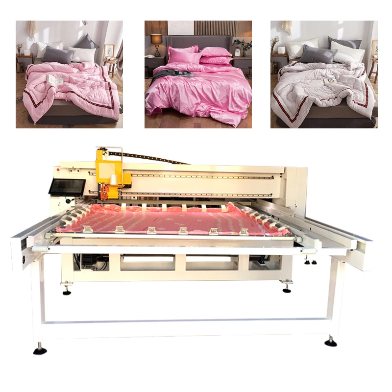 Computerized Single-needle Long arm Comforter Quilting Embroidery Machine/Longarm Comforter Quilting Machine