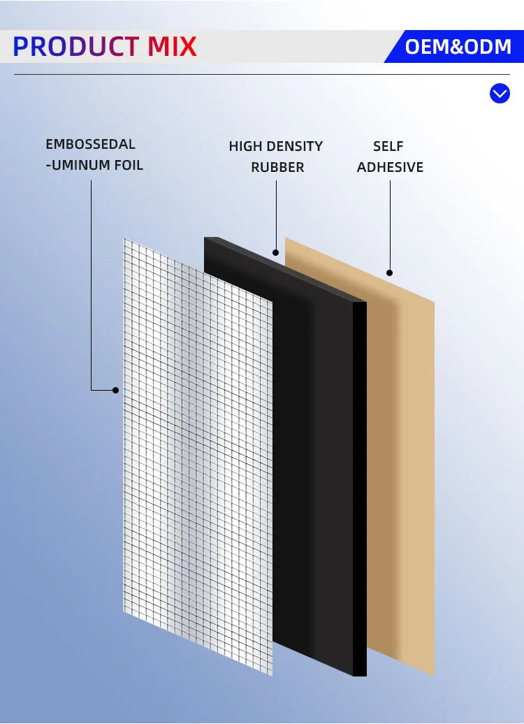 10mm nitrile rubber insulation sheet nbr production line insulation sheet with aluminum foil sheet