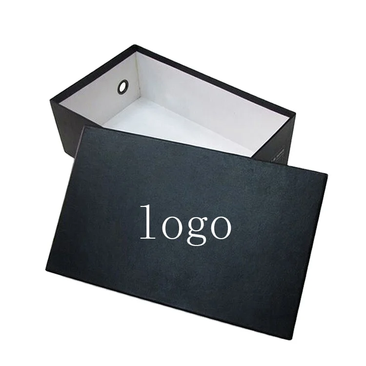 Wholesale New Designer Product Package Cardboard Sneaker Shoe Box With Custom Logo transparent shoe box shoe storage box