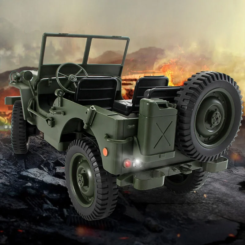 CY-D844  1:10 2.4G 4WD RC military jeeps truck
