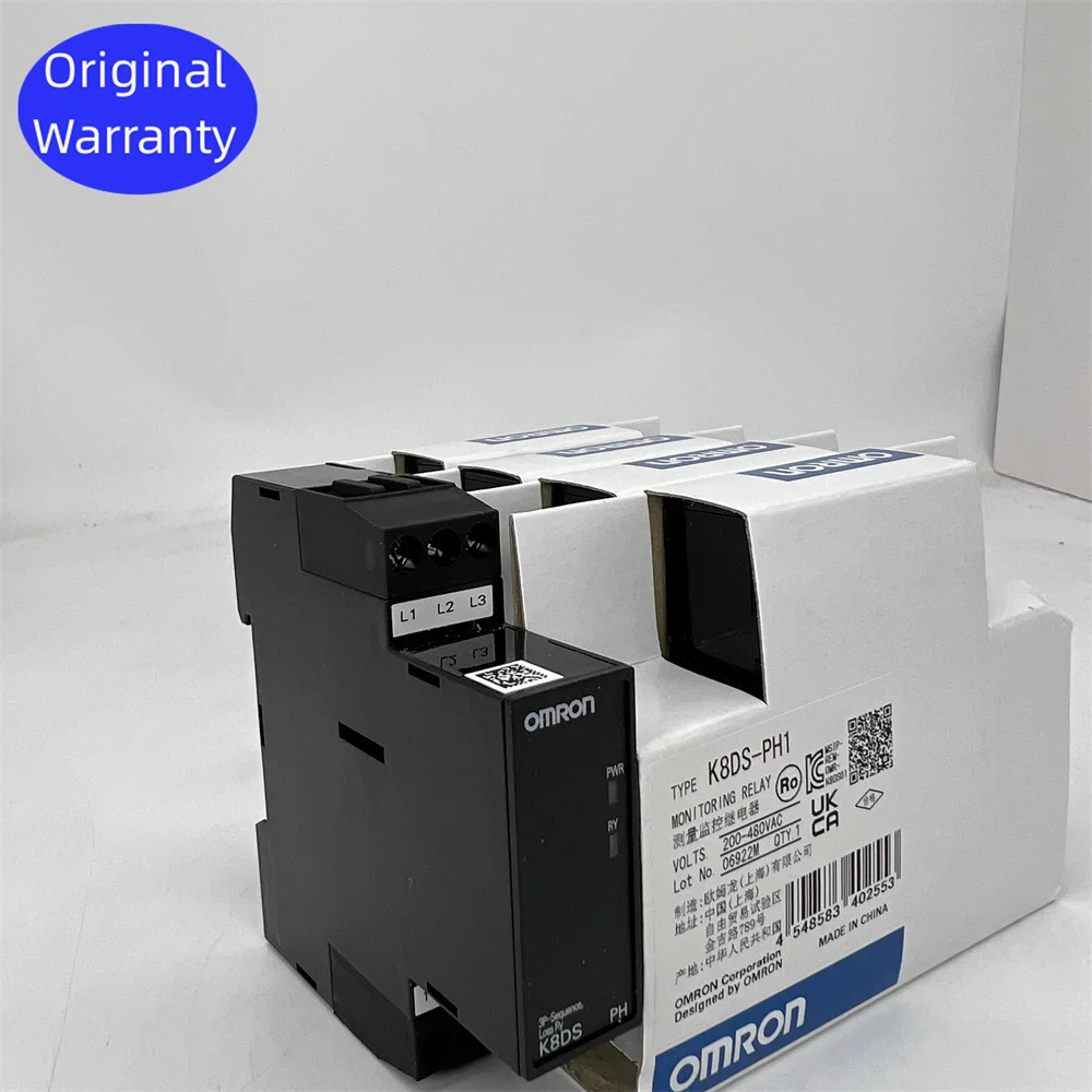 Трехфазный чередования фаз обрыва фазы реле K8DS-PH1 реле контроля