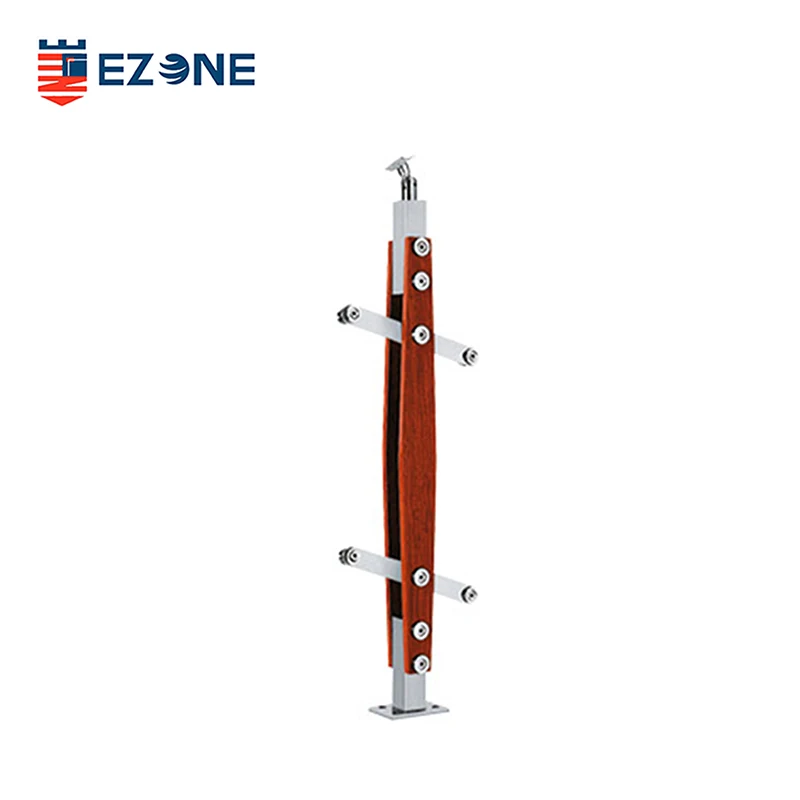 Modern Design Stainless Steel 304 Balcony Glass Balustrade System Cheap Glass Railing for Deck Pool and Staircase from China