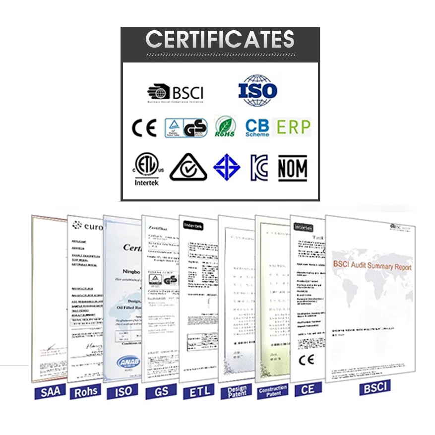 Wall Mounted 1000W 2000W Cooling Heating Dual Use Household PTC Space Heater with Remote Control