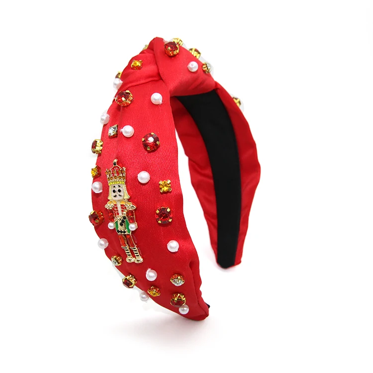 Shenglan New NUTCRACKER Headband Red Christmas Headband Customize Headband Manufacturer