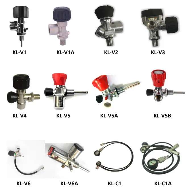 KL SCBA Cylinder Valve for Fire-fighting Equipment
