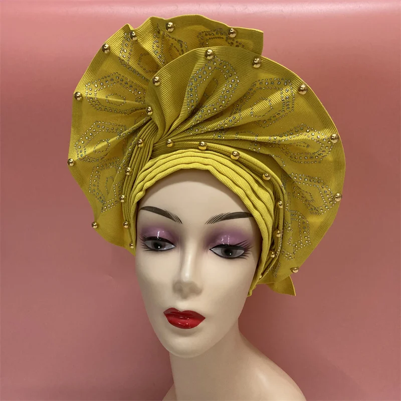 New arrival Turban wrap hat 2024 scarf women high quality flower women turban hat