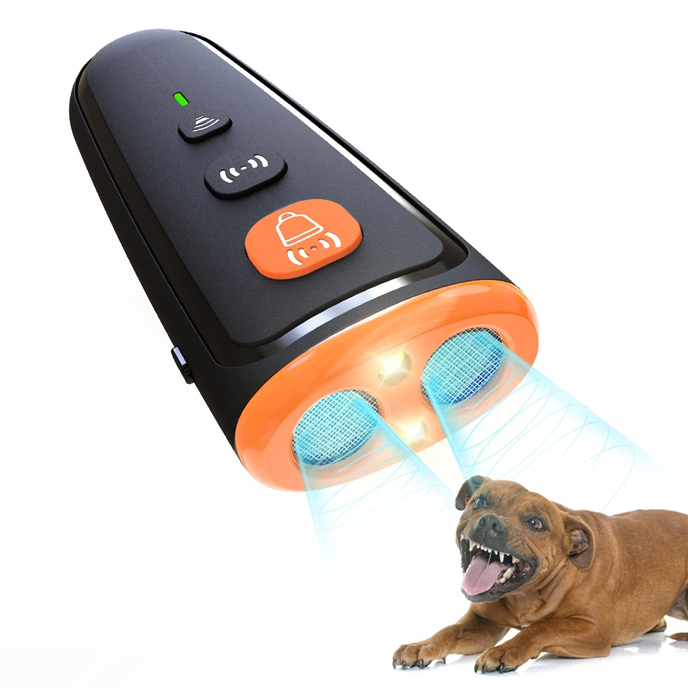 3 Modes 1000 MAh Anti Bark Stop Barking Control Device Ultrasonic Dog Bark Device