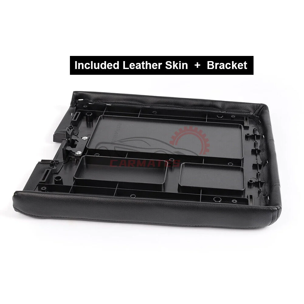 Center Console for 2007-2013 Chevy GMC OEM GM Part 20864154 Lid Arm Rest Latch Black car armrest storage box