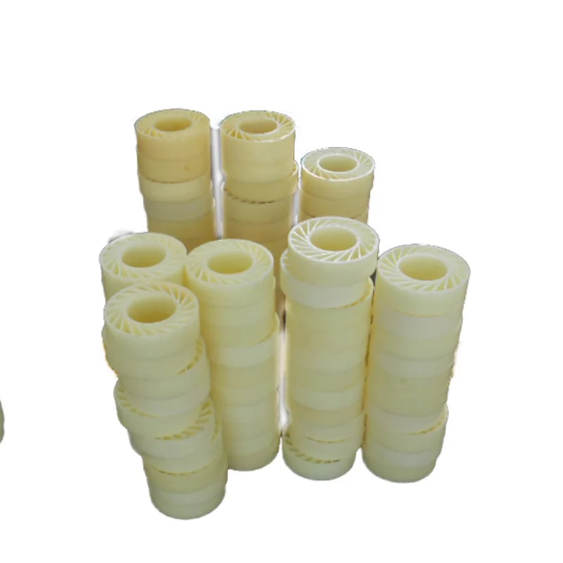 Cardboard Stacker NC Cutter Corrugated Board Urethane Zero Crush Roller No Crush Roller For feed hold down transfer section