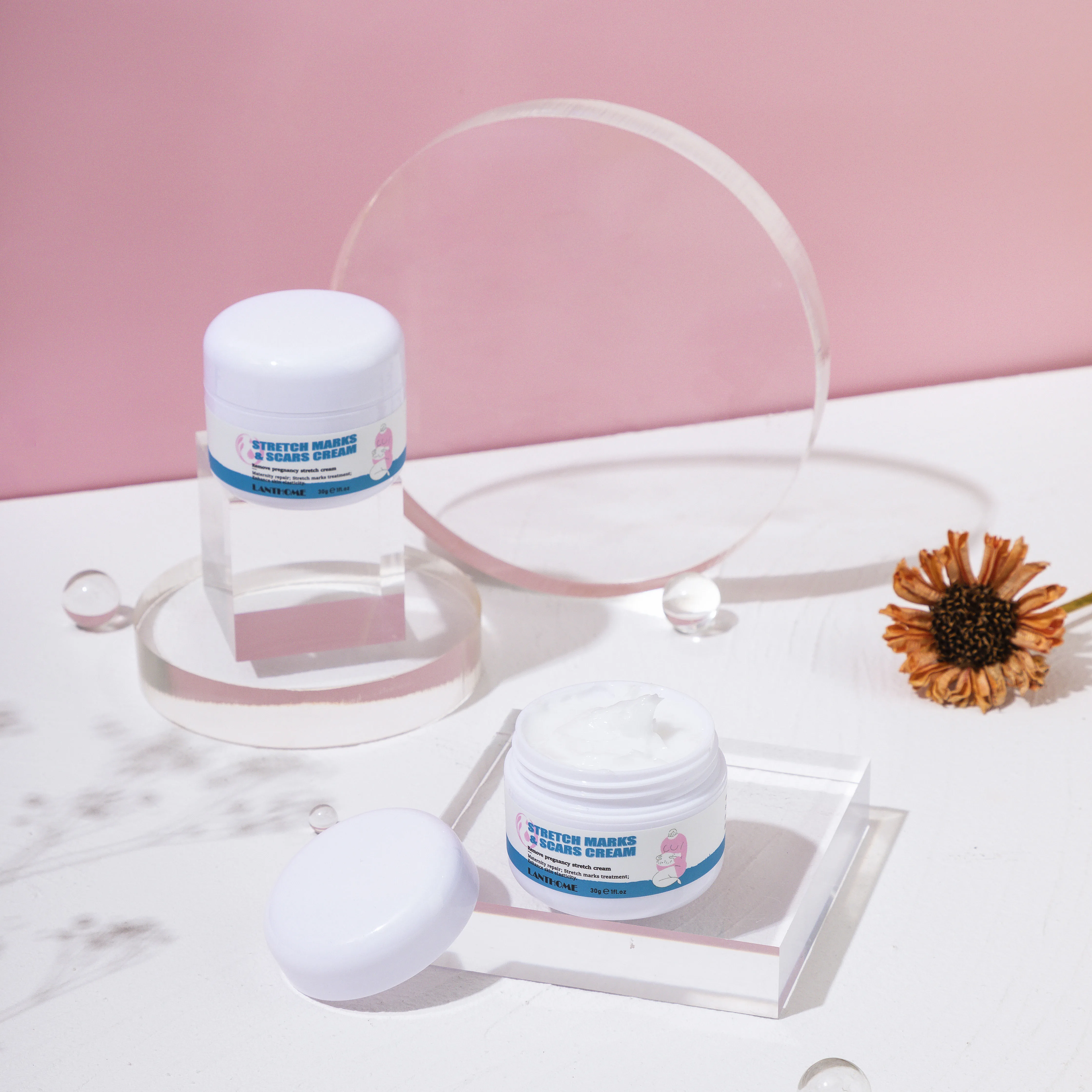  Lanthome Remove stretch marks scars acne bio essence laser facial Pimple Scar Pregnancy Nourish Postpartum Body Skin