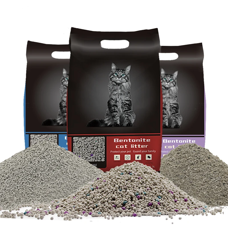 100% Natural Ecological Carbon Balls Cat Litter Large Particle OEM Manufacturers Flushable Bentonite cat litter