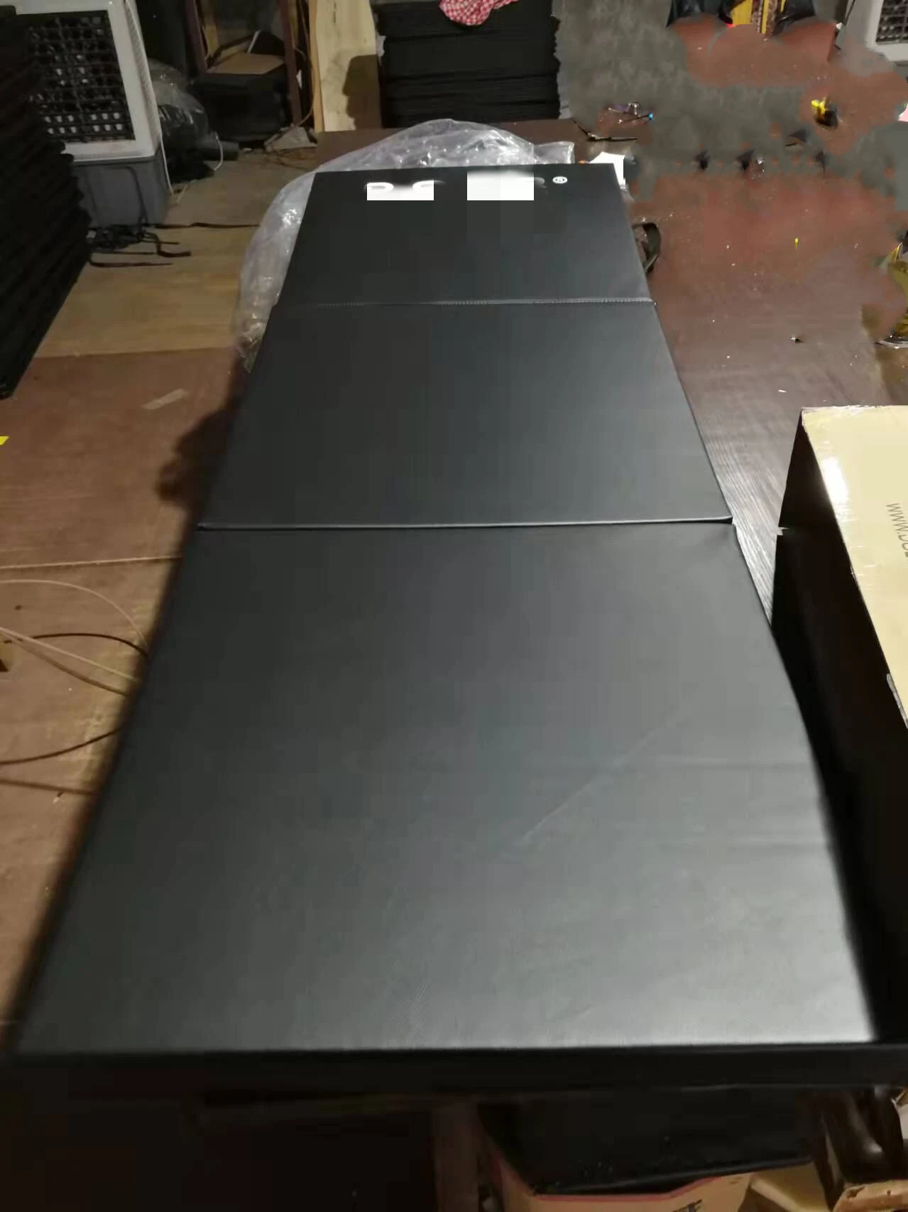 Tri-Fold Folding exercise mat 6x2 with Carrying Handles for Tumbling, MMA,  Gymnastics, Stretching, Core Workouts