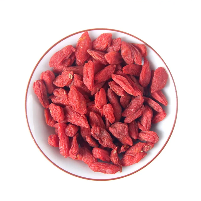 Hot Selling High Quality Goji Berries for liver kidney moistening lung with goji berry tea Dried Red Chinese Wolfberry