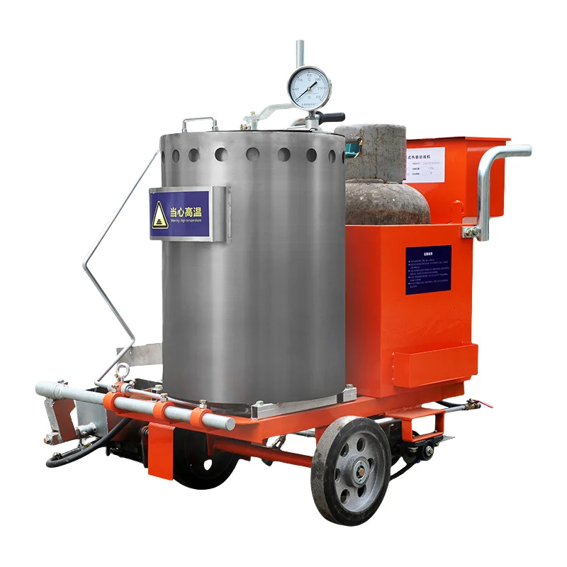 Automatic Thermoplastic Road Marking Machine Hot Melt Road Line Marking Machine With Moped