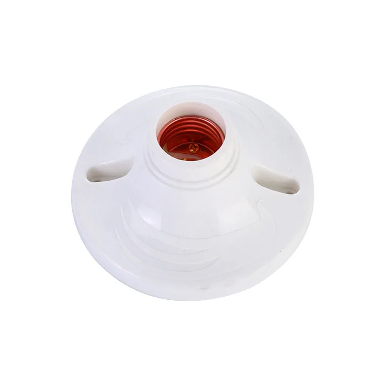 E27 винтовой держатель лампы Патрон лампы круглый Винт держатель лампы