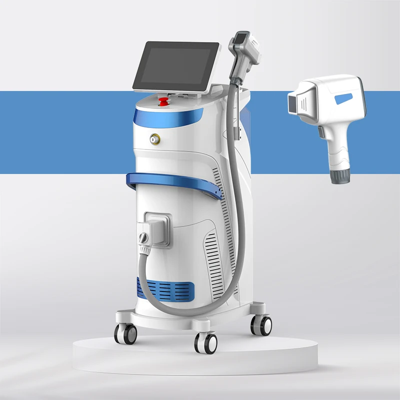 Машина для удаления волос с диодным лазером одобренная CE профессиональная Перманентная/безболезненная 755 волос/808/940/1064 нм 4 волны