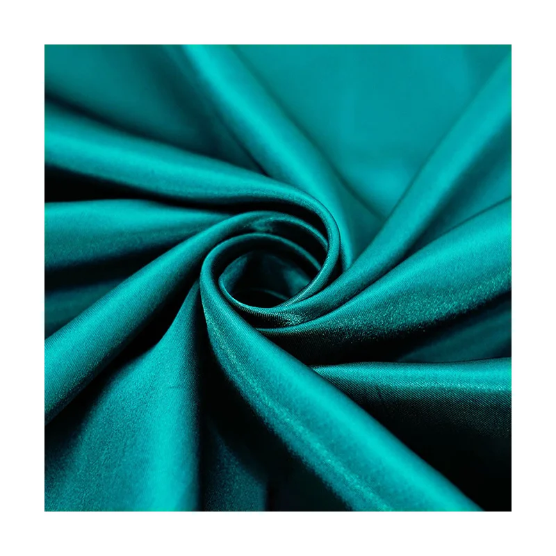 Free Sample Strech Matte Very Soft Fabric Cute Antique Polyester Satin Shawl Fabric For Men Shirt