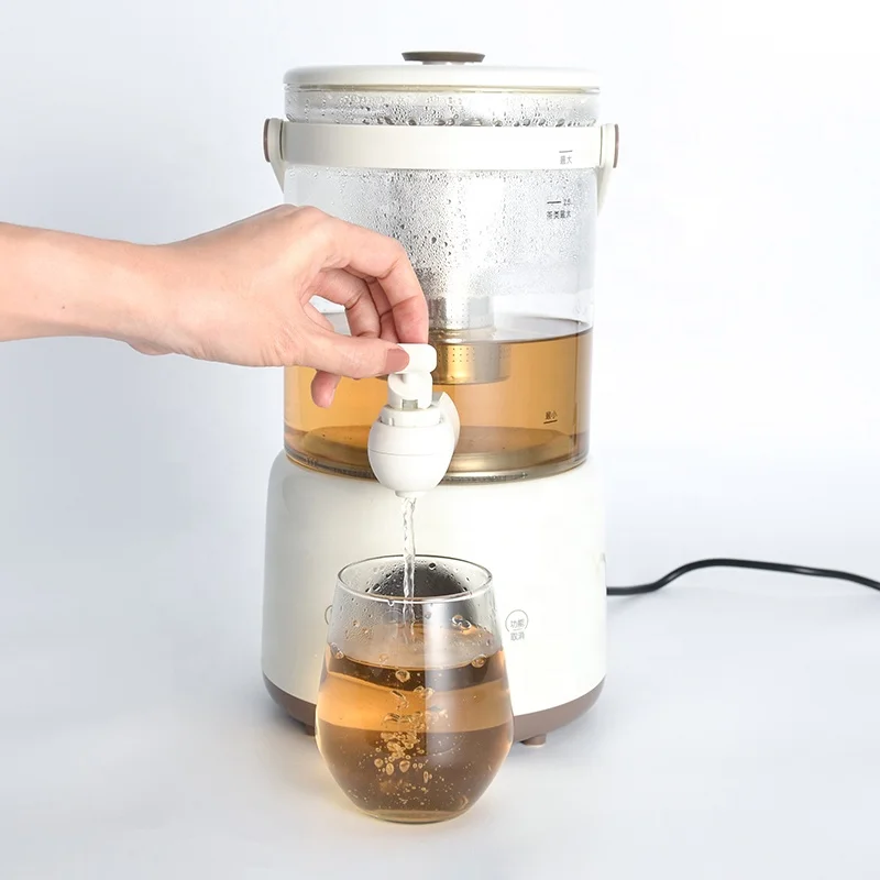 3L Fast Boil Glass Electric Tea Kettle Cord Touch Screen Control Keep Warm Hot Tea Maker Electric Glass Kettle With Tea Infuser