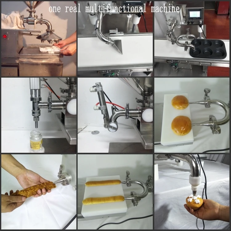 Ice cream cup filling machine cream filling machine cake filling machine