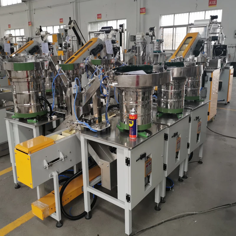 Automatic Fastener Stud Bolts Self Drilling Screws Plastic Anchor Screws Spring Pins Counting Bagging Packing Machine