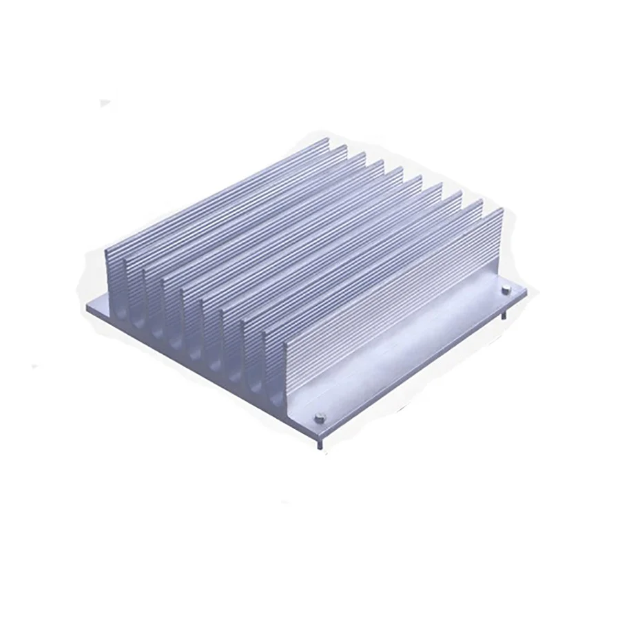 High Quality Custom Black & Red 50W LED Heatsink with Square Pattern Anode IP68 Aluminum Cold Forging Factory OEM