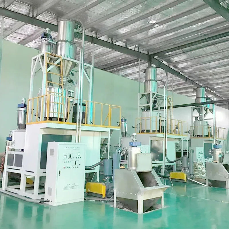 High Speed Turbo Mixer for Plastic Pelletizing Granulation Extruder Polymer Compounding