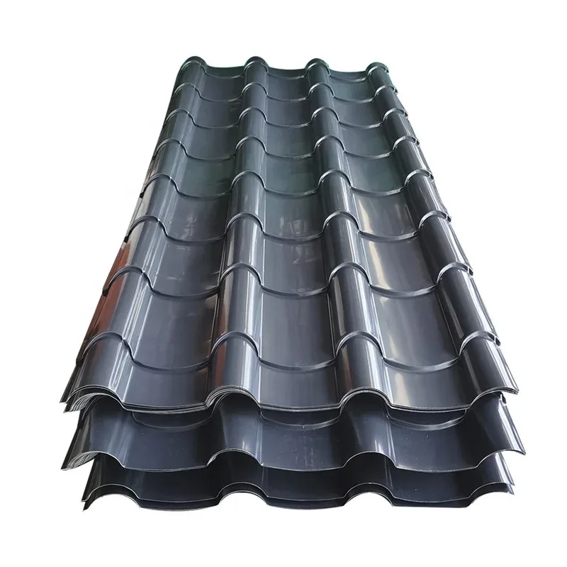 China Factory Supply Metal Tiles Roofing Steel Roof Tiles Colour Coated Tile