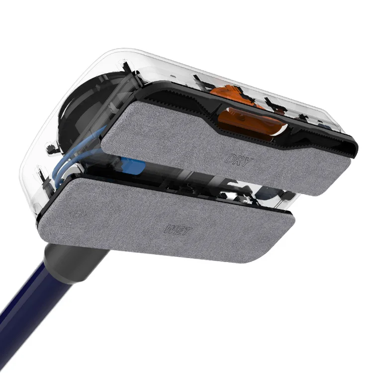 Cordless floor machine spin mops cleaner rotating and mopping broom double wireless cleaning electric water car motor 1200W