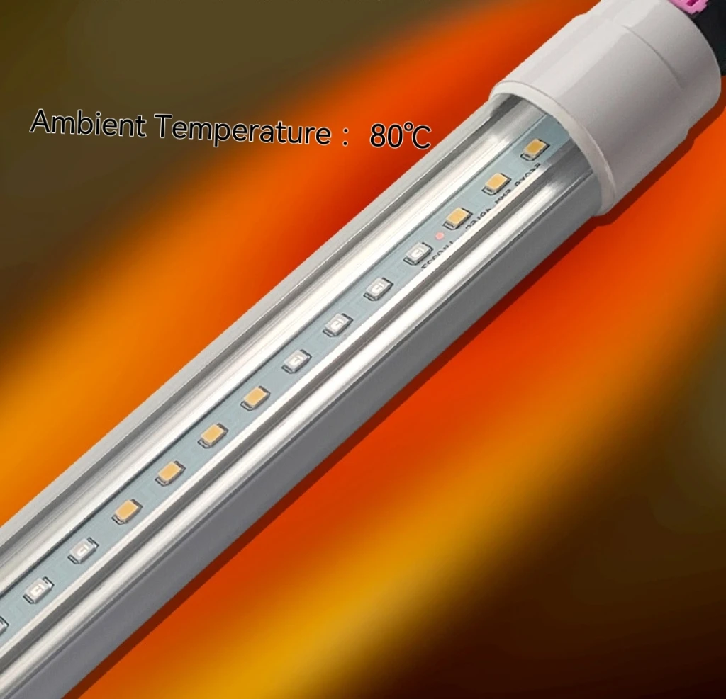 2Ft Mushrooms Grow Lights IP65 Led T8 tube light Sunlight Spectrum Blue Purple High PPFD Led Plant Tube Light for Indoor Plants