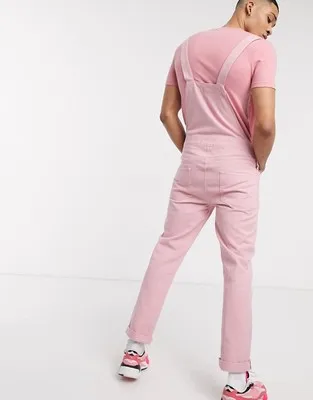 Wholesale Overall Trousers High Waist Denim Jeans Jumpsuit Suspenders For Men