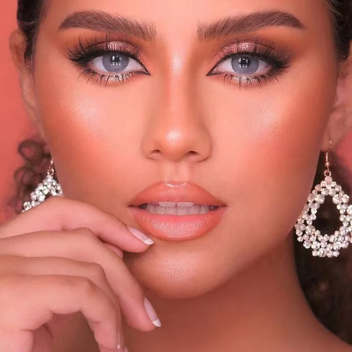 wholesale new color romantic blue contact lenses natural colors