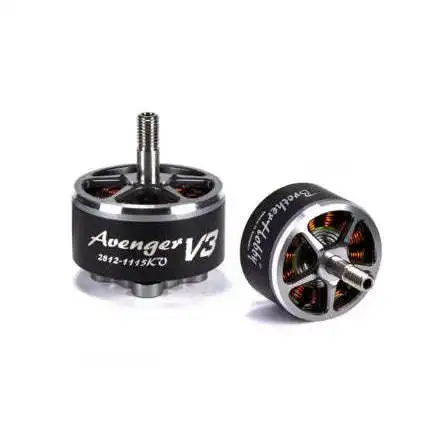 Brotherhobby Avenger 2812 V3 900KV 1115KV Brushless Motor 5-8S Titanium Alloy Hollow Shaft 7-9inch Propeller for RC FPV Drone