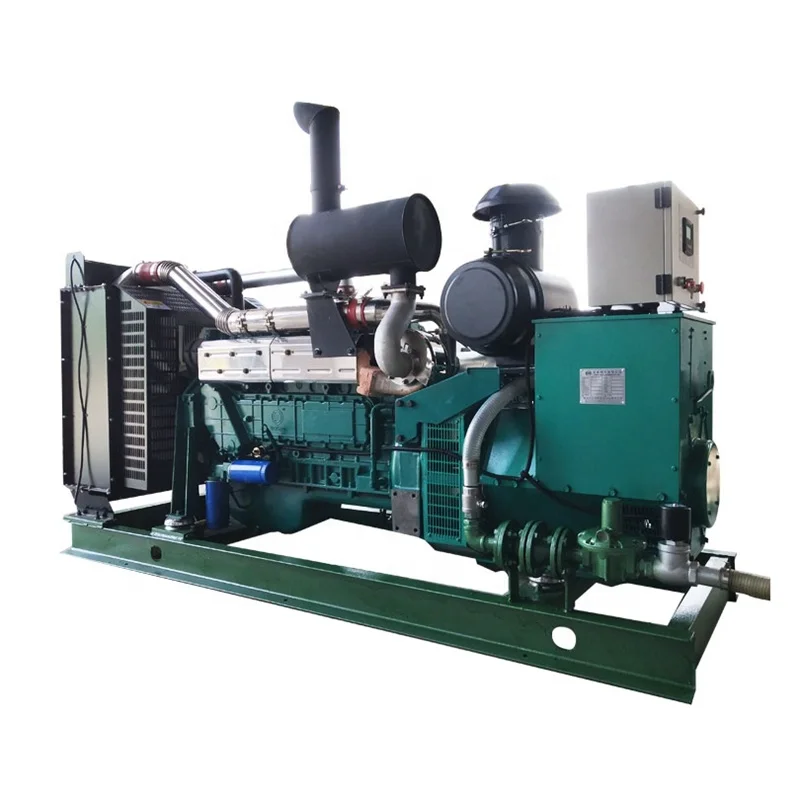 ISO CE certified 150kw 187.5kva biogas electricity generator set price