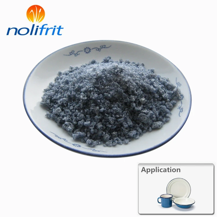 Powder enamel coating process cover coat enamel frit