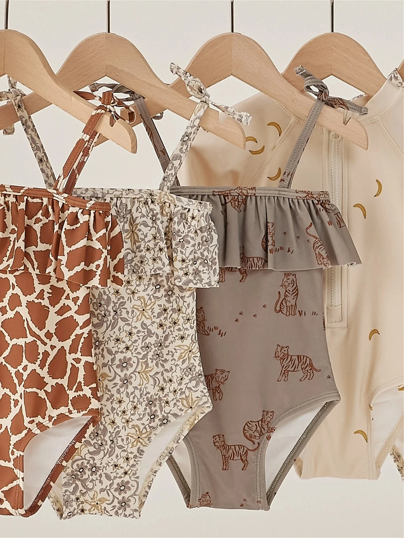 Kid Girls Swimwear New Summer Brand Design Baby Toddler Boys Swimsuit Children Beach Wear Sisters Brother Swimming Bathing Suit