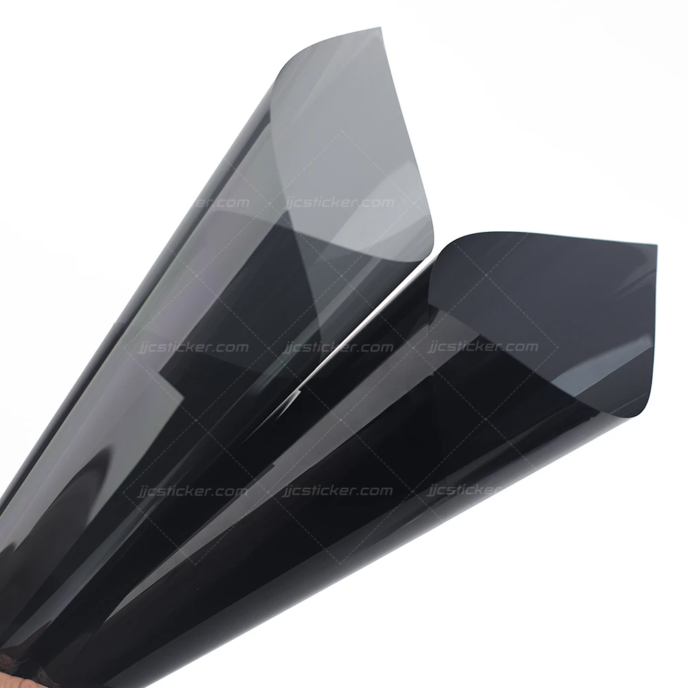 Eco easy install soft Bubble Free dyed carbon pdlc self adhesive foils car tinting window tint film