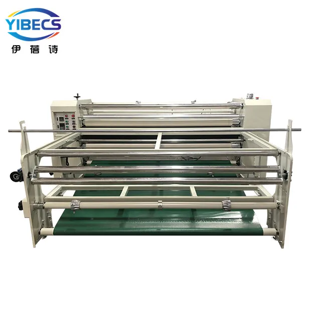 Calender Press Sublimation Roll To Roll Automatic Heat Transfer Printing Machine 200mm x1700mm